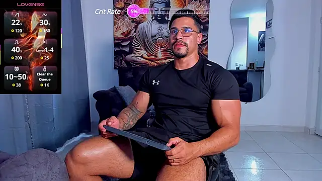 Valentino Dosantos  online show from March 19, 2025, 9:27 pm