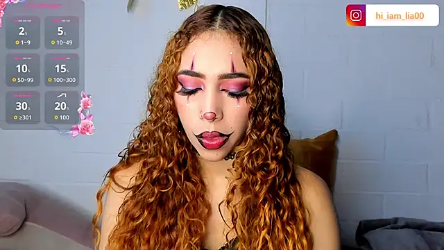 LiaHansson online show from October 31, 2025, 5:03 pm