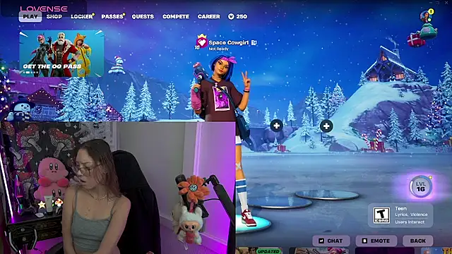 Snapshot of SpaceCowWhore chatting on January 6, 2026, 4:54 pm SpaceCowWhore online show from January 6, 2026, 4:54 pm