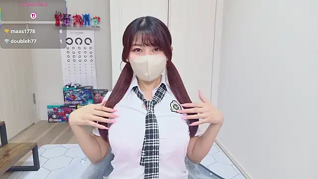 miharu01 online show from February 15, 2026, 7:10 pm