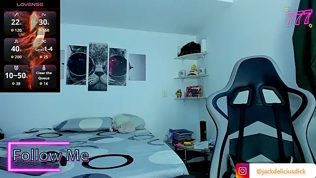 jackdeliciusdick online show from April 13, 2026, 8:14 pm