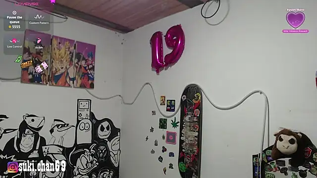 Sukychan  online show from November 20, 2025, 8:30 pm