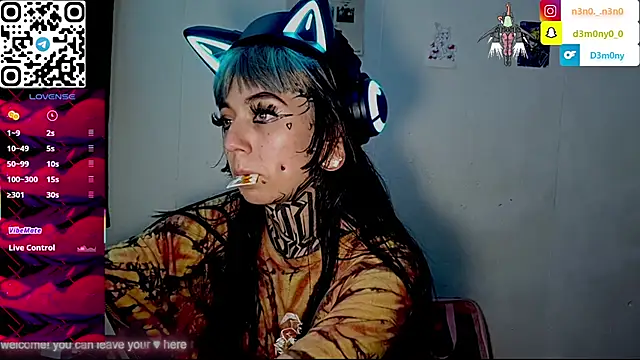 d3m0ny0 0 online show from March 24, 2026, 7:02 am