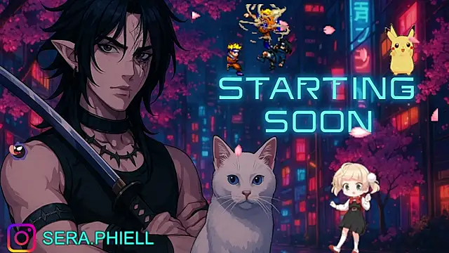 Seraphiell online show from October 7, 2025, 12:41 am