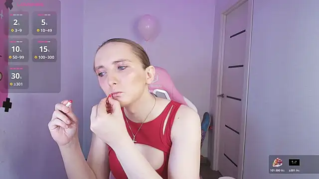 Vi Luxy online show from March 22, 2026, 2:04 am