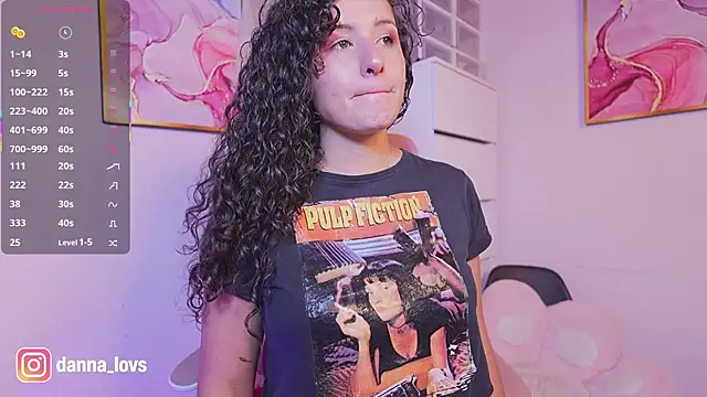 Dannaa Lovs online show from September 9, 2025, 5:12 pm