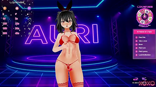 Auri Hikaru online show from February 6, 2026, 2:31 pm