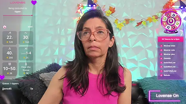 SabinaDeluxe cg online show from November 8, 2025, 12:44 am