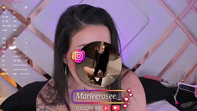 Mariee rosee online show from September 21, 2025, 12:01 am