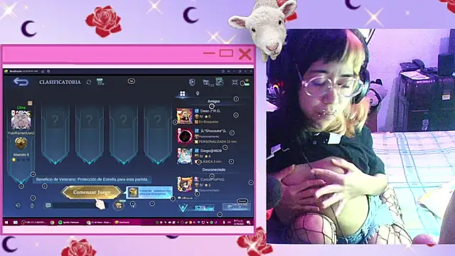 Snapshot of YukiRam chatting on October 13, 2025, 3:17 am YukiRam online show from October 13, 2025, 3:17 am