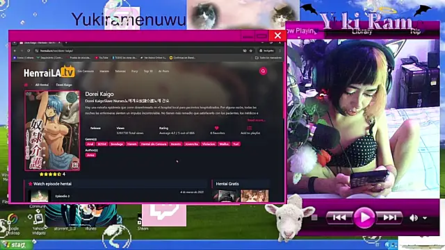 Snapshot of YukiRam chatting on October 15, 2025, 3:17 am YukiRam online show from October 15, 2025, 3:17 am