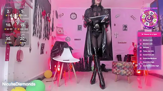 NicolleDiamonds cg online show from October 28, 2025, 1:03 pm