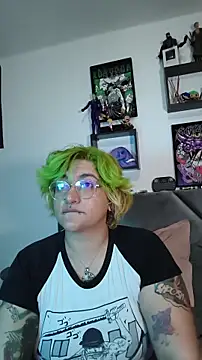 XxGreenGoodxX online show from January 12, 2026, 10:15 pm