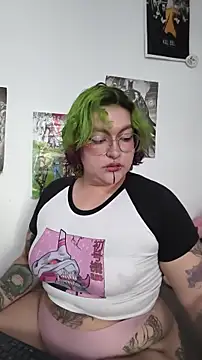 XxGreenGoodxX online show from April 8, 2026, 8:09 pm