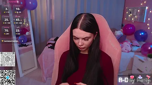 Michela Fruet online show from April 22, 2026, 1:08 am