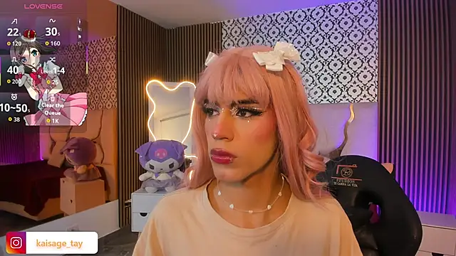 Snapshot of kaisage_tay chatting on September 14, 2025, 3:38 am kaisage tay online show from September 14, 2025, 3:38 am