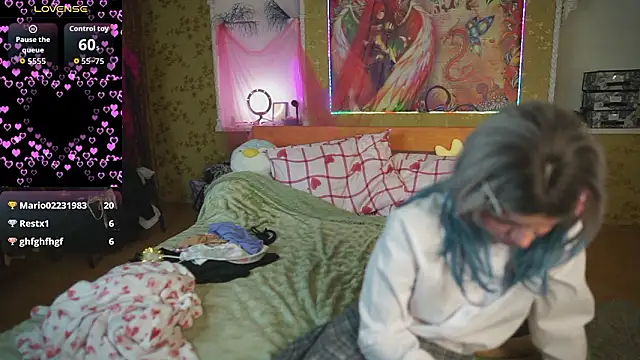 Dia Angel online show from February 21, 2026, 6:20 pm