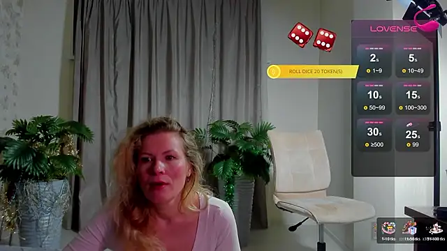 Julia Giulia online show from March 16, 2026, 6:34 pm