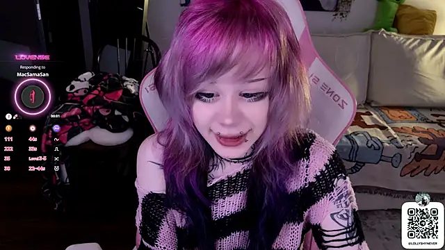 Lollyshy online show from September 28, 2025, 10:42 am