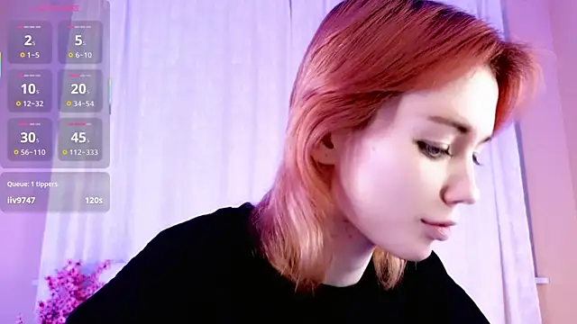 Kiara Dream online show from April 7, 2026, 8:09 pm