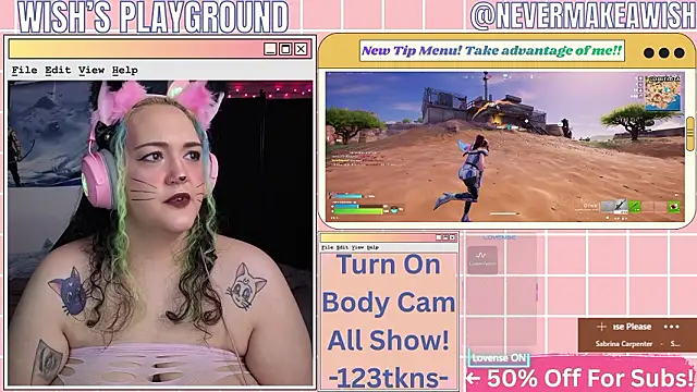 nevermakeawish online show from February 24, 2026, 4:27 pm