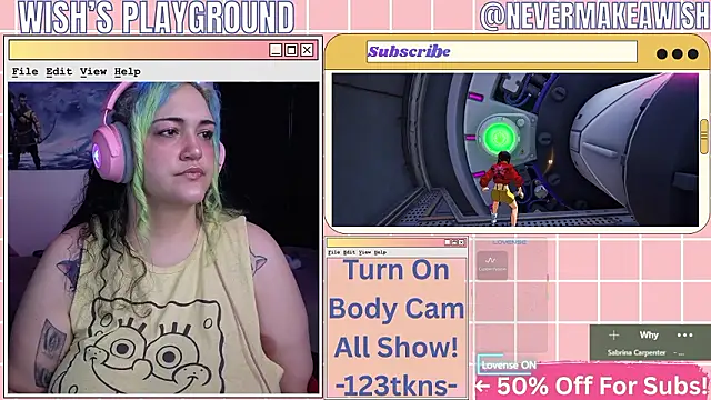 nevermakeawish online show from February 26, 2026, 4:50 pm