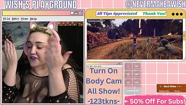 nevermakeawish online show from March 26, 2026, 10:10 am