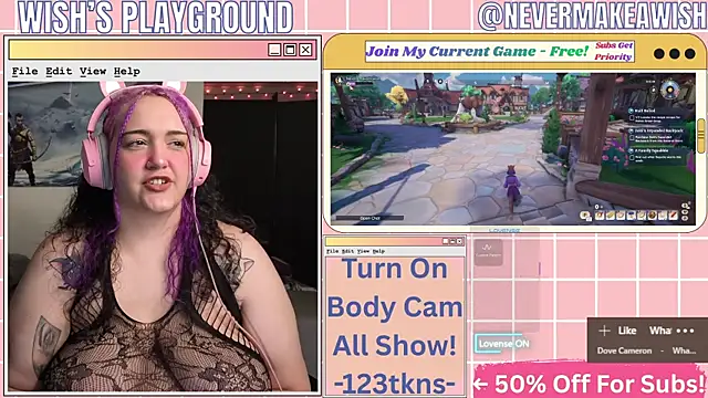 nevermakeawish online show from April 14, 2026, 9:26 am