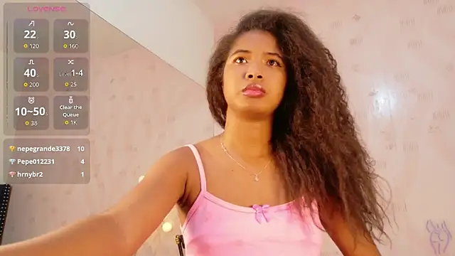 shyblacksweetiee online show from April 19, 2026, 8:00 pm