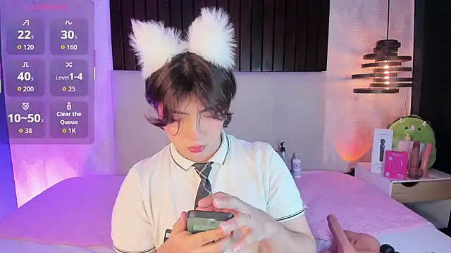 Creamy Angelo online show from February 20, 2026, 12:38 pm