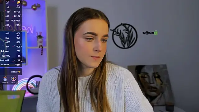 Snapshot of aria_moo chatting on January 9, 2026, 6:38 am aria moo online show from January 9, 2026, 6:38 am