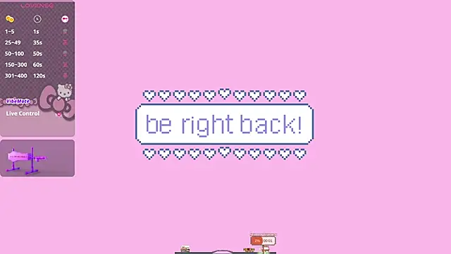 Lunyhose online show from November 11, 2025, 8:09 pm