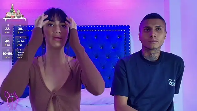 Snapshot of Damian_and_roxanne chatting on January 17, 2026, 12:32 pm Damian and roxanne online show from January 17, 2026, 12:32 pm