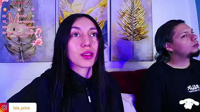 Laia and Damian online show from November 8, 2025, 12:16 pm