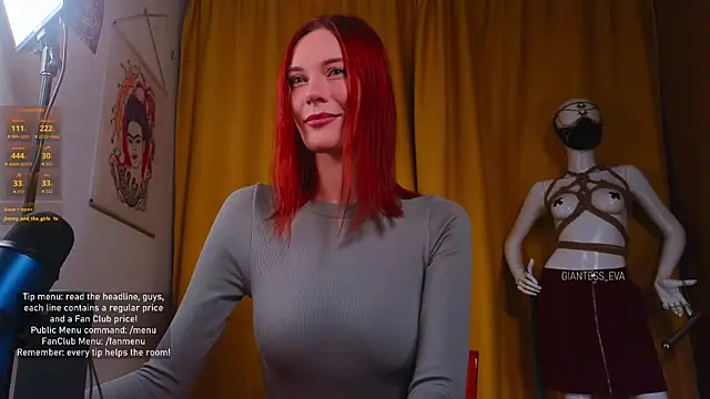 Giantess Eva online show from November 12, 2025, 5:46 pm