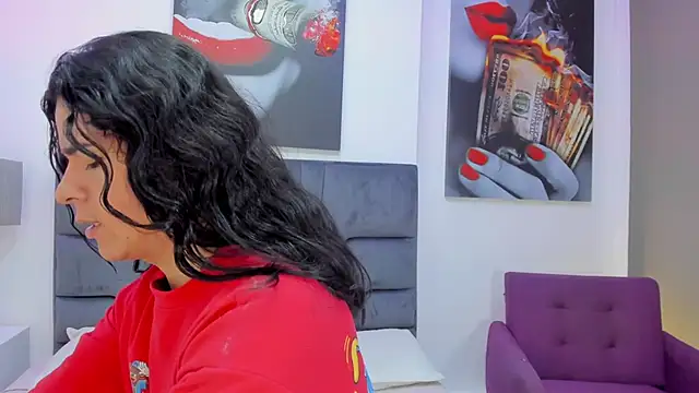 Angel Dustts online show from October 10, 2025, 8:41 pm