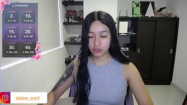 elaine sun1 online show from March 24, 2026, 10:15 pm