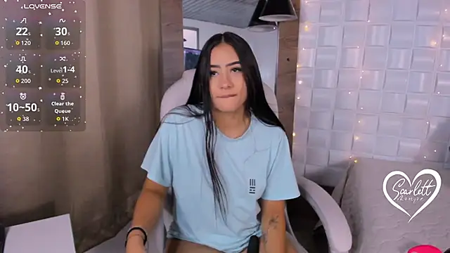 Scarlett Kiiss online show from January 8, 2026, 12:18 pm