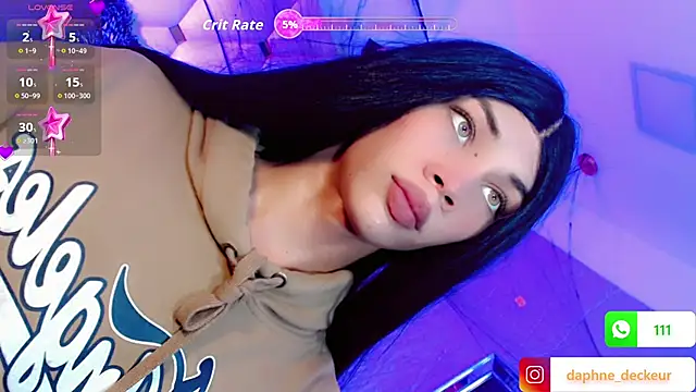 Daphnne XXX online show from November 4, 2025, 7:35 pm