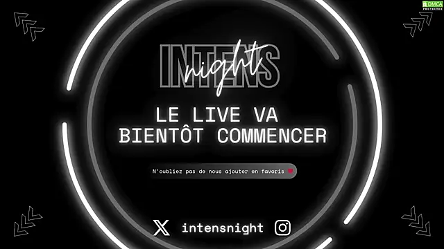 Intensnight online show from October 19, 2025, 6:30 pm