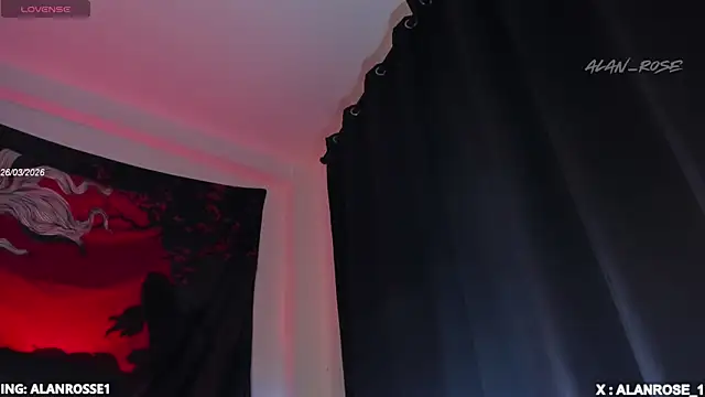 AlanRose01 online show from March 27, 2026, 12:05 pm