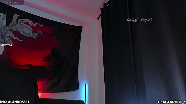 AlanRose01 online show from April 16, 2026, 10:12 pm