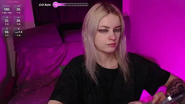 CherryNight6 online show from March 7, 2026, 9:01 pm