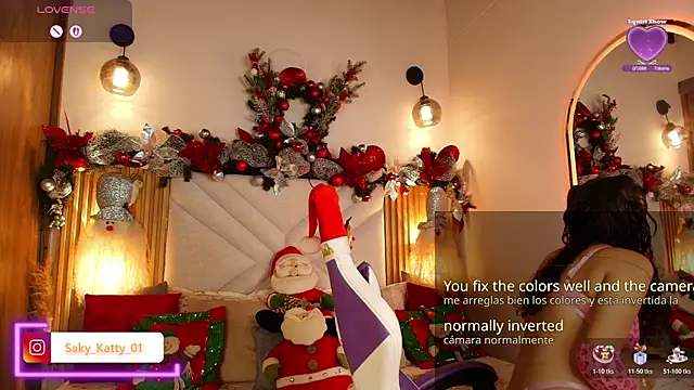 Kat Saky online show from November 14, 2025, 12:31 am