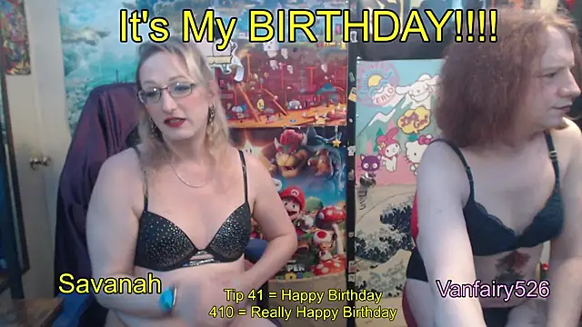Savanah Banana  online show from May 22, 2026, 4:12 pm