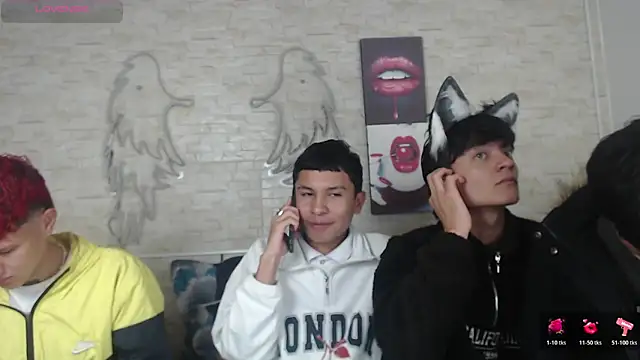 axel milo kairo and noa online show from November 22, 2025, 4:11 am