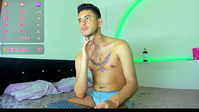 kaiborman00 online show from January 9, 2026, 12:30 pm