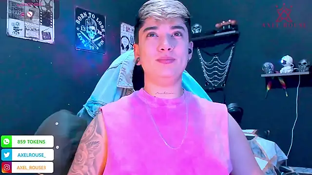 AxelRouse3 online show from January 16, 2026, 12:25 am