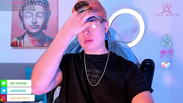 AxelRouse3 online show from March 6, 2026, 1:13 am