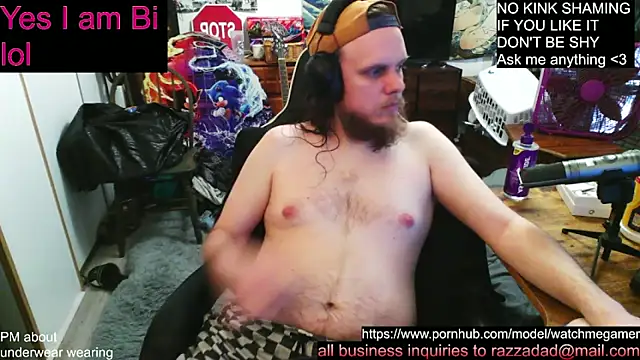 Snapshot of watchmegamer chatting on December 1, 2025, 4:56 pm watchmegamer online show from December 1, 2025, 4:56 pm